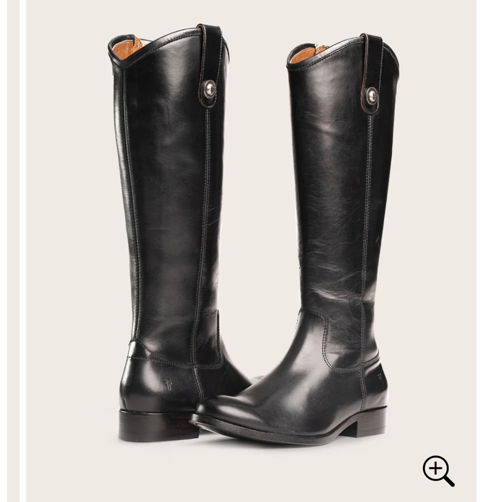 Frye Melissa Button Inside Zip Boots - image 1